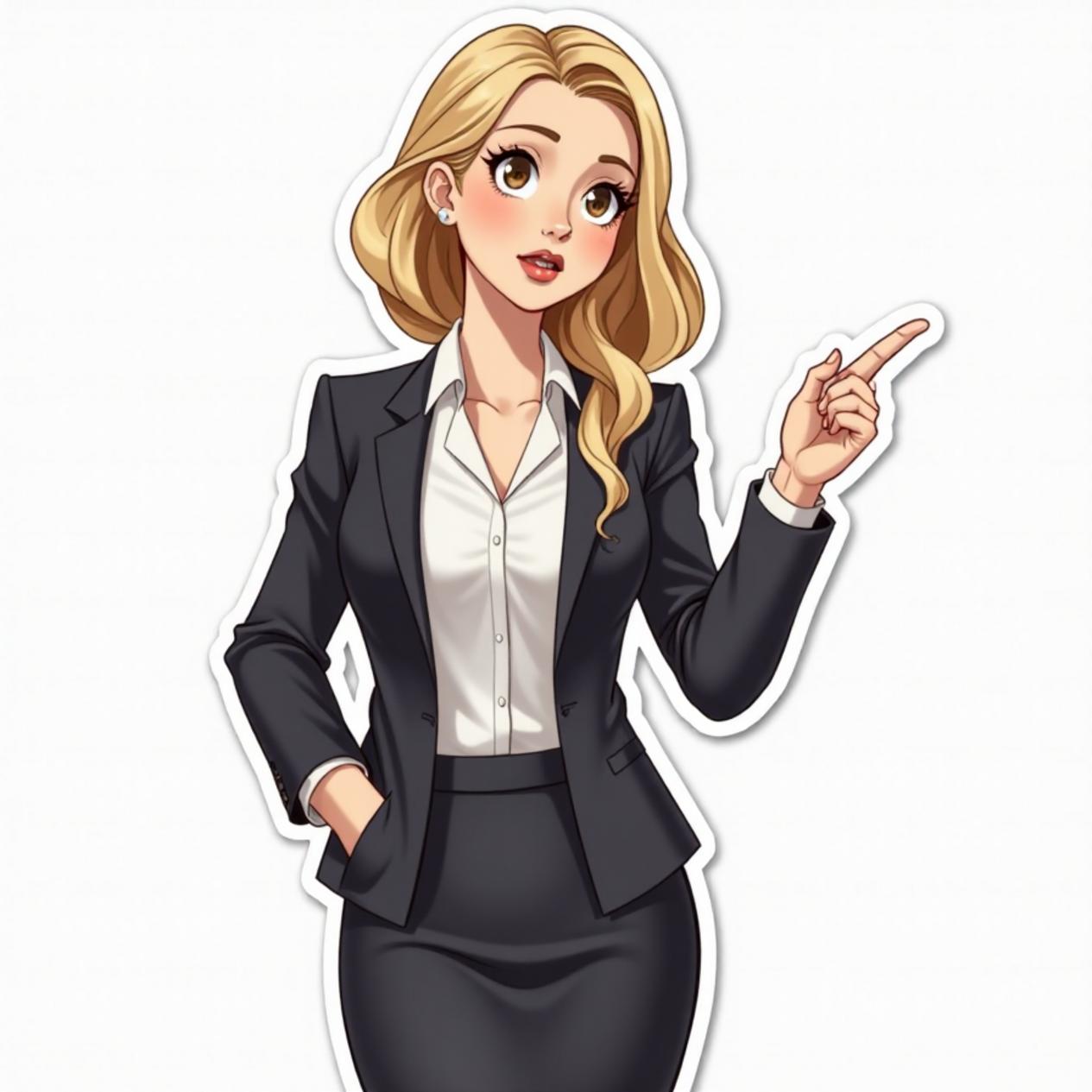 Blazer com saia lápis