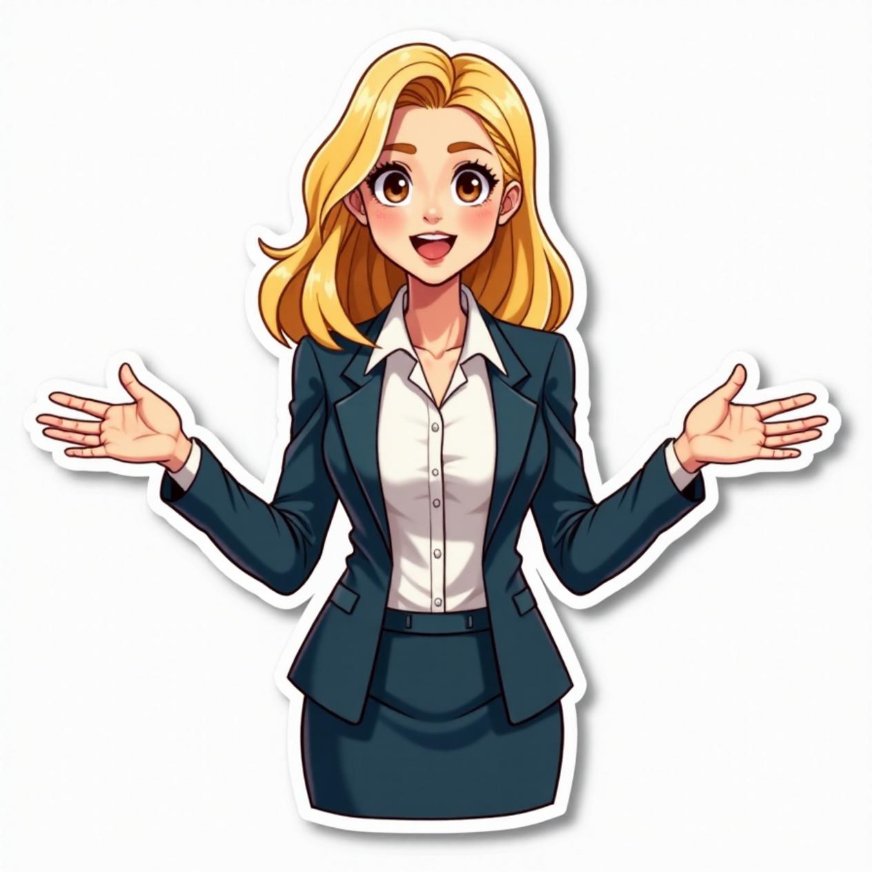 Blazer com saia lápis