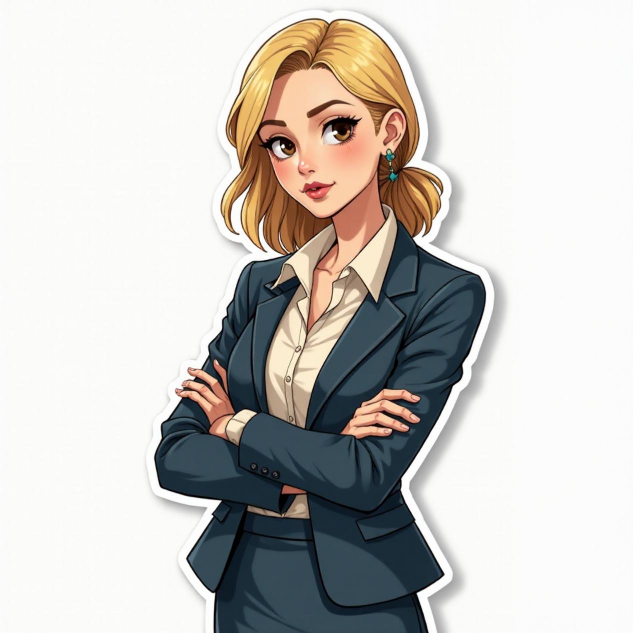 Blazer com saia lápis