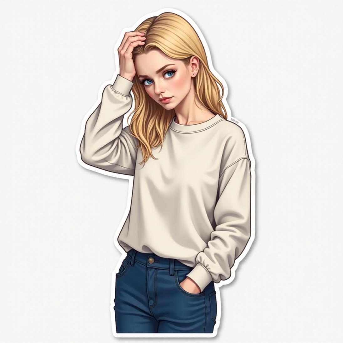 Moletom discreto com calça