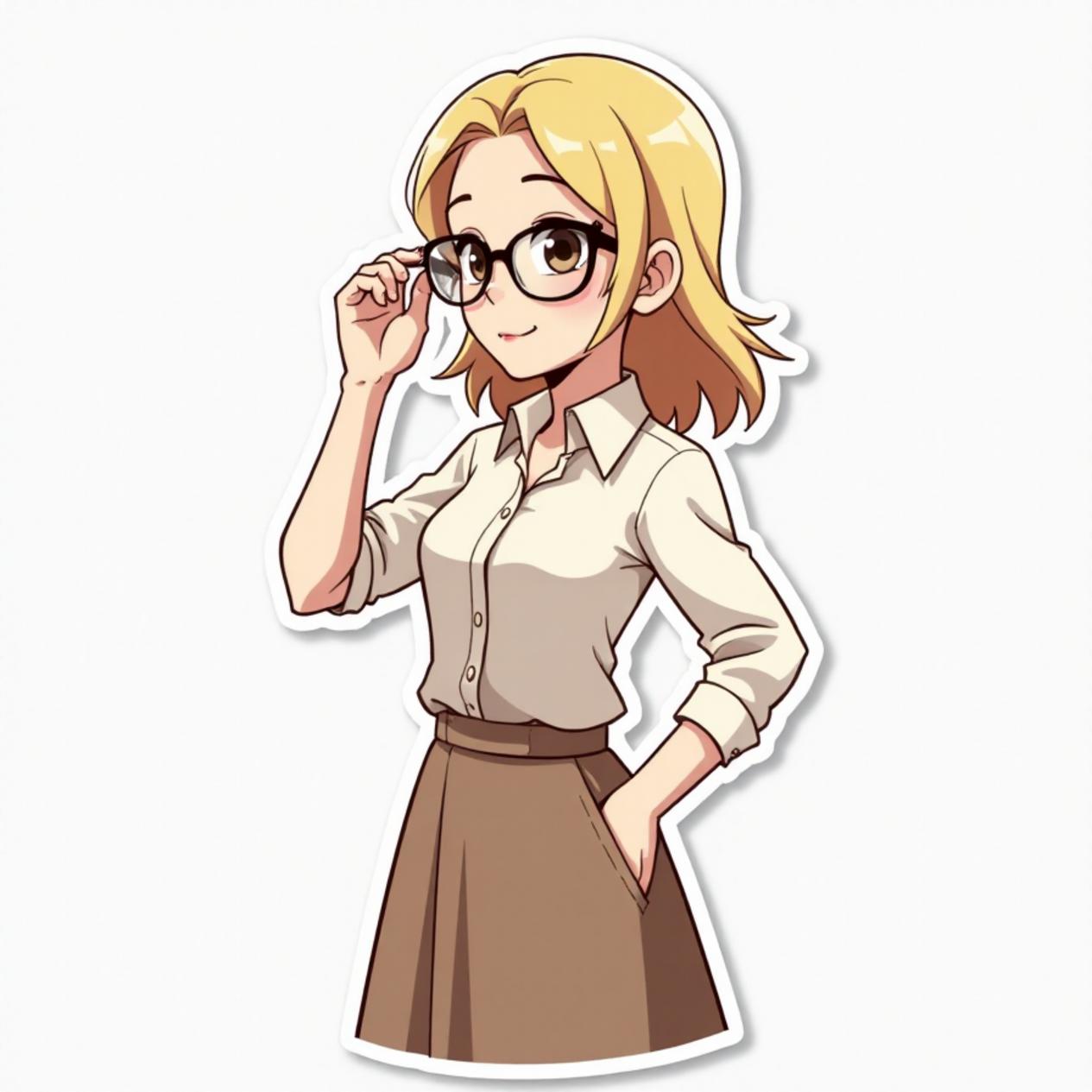 Saia longa com blusa leve