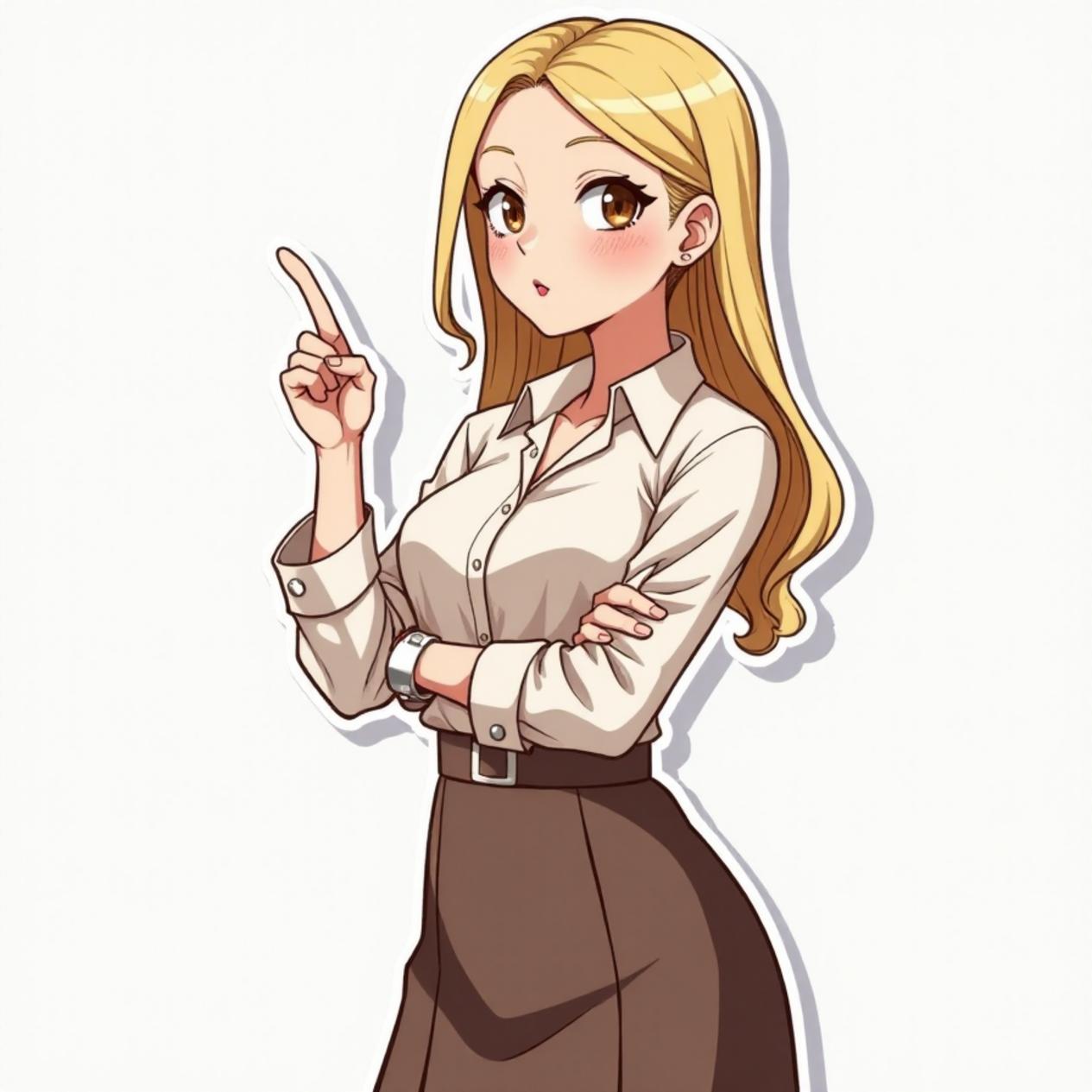 Saia longa com blusa leve