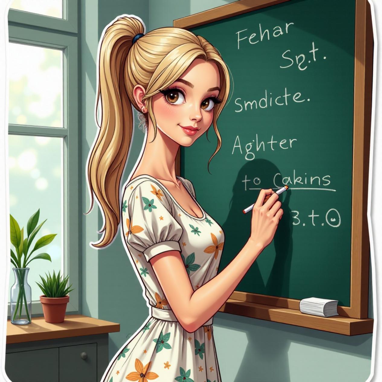 Vestido midi estampado